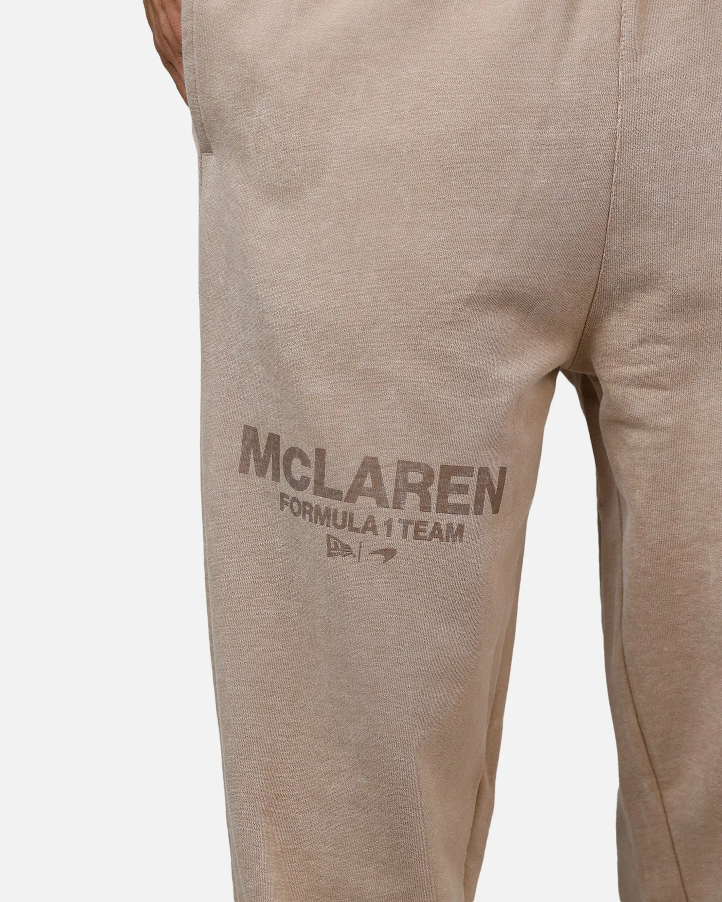 New Era X Mclaren Sweat Pants Taupe