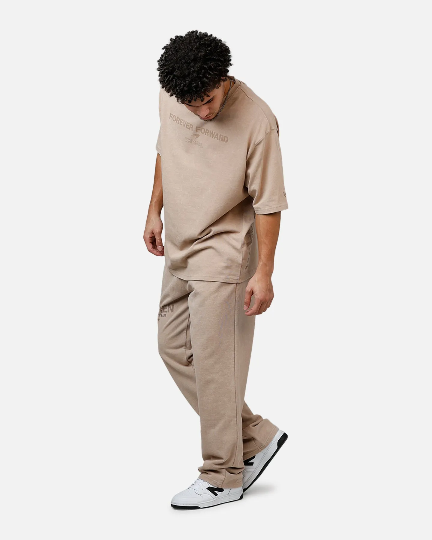 New Era X Mclaren Sweat Pants Taupe