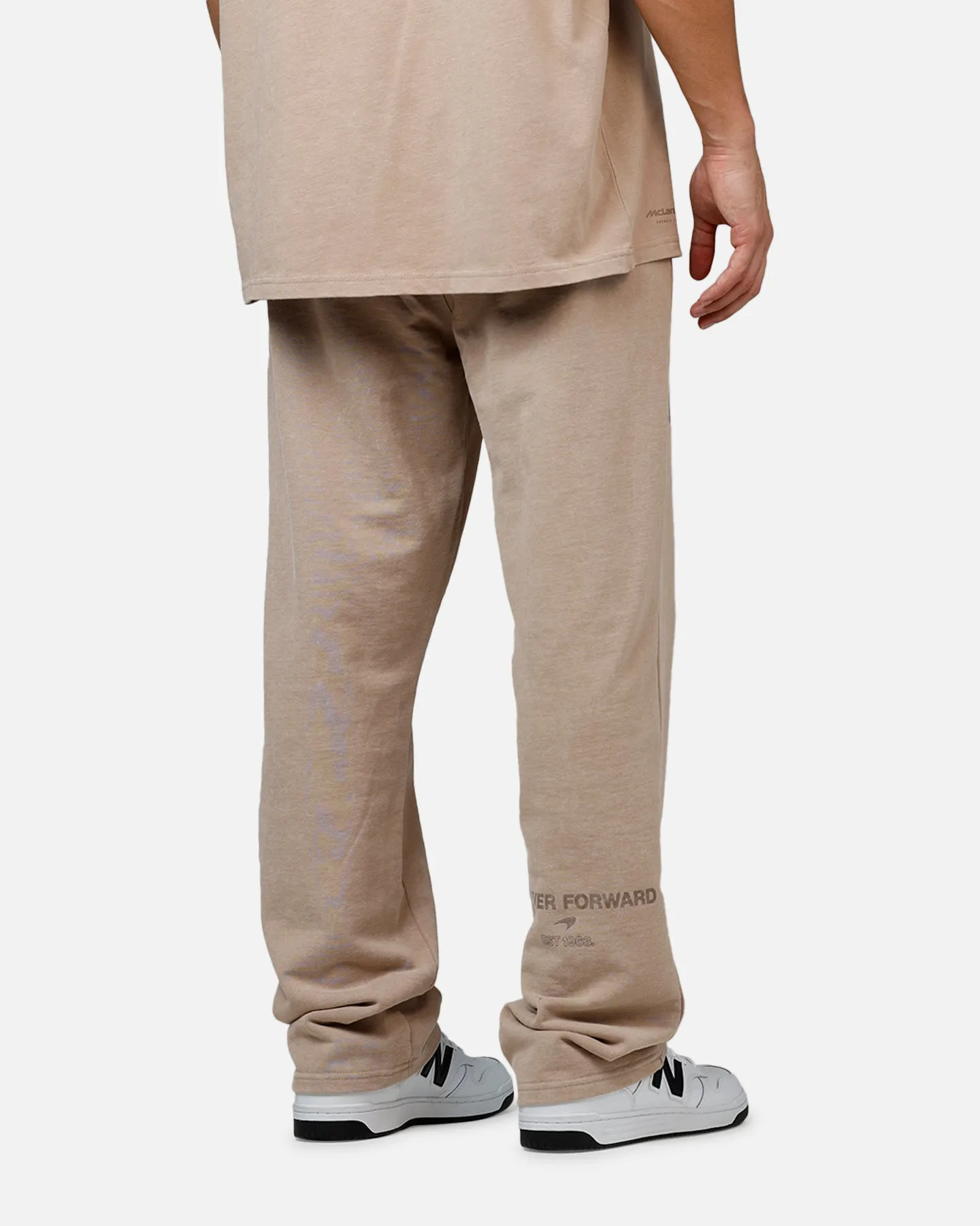 New Era X Mclaren Sweat Pants Taupe