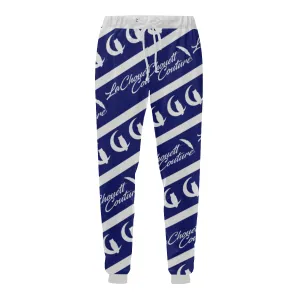 NICE ONE NAVY BLU Men's All Over Print Sweatpants