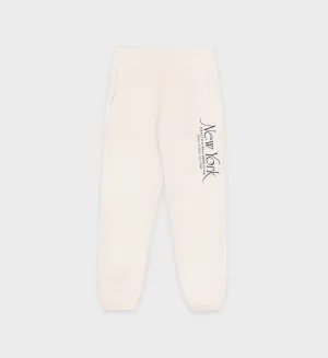 NY 94 Kids Sweatpant - Cream