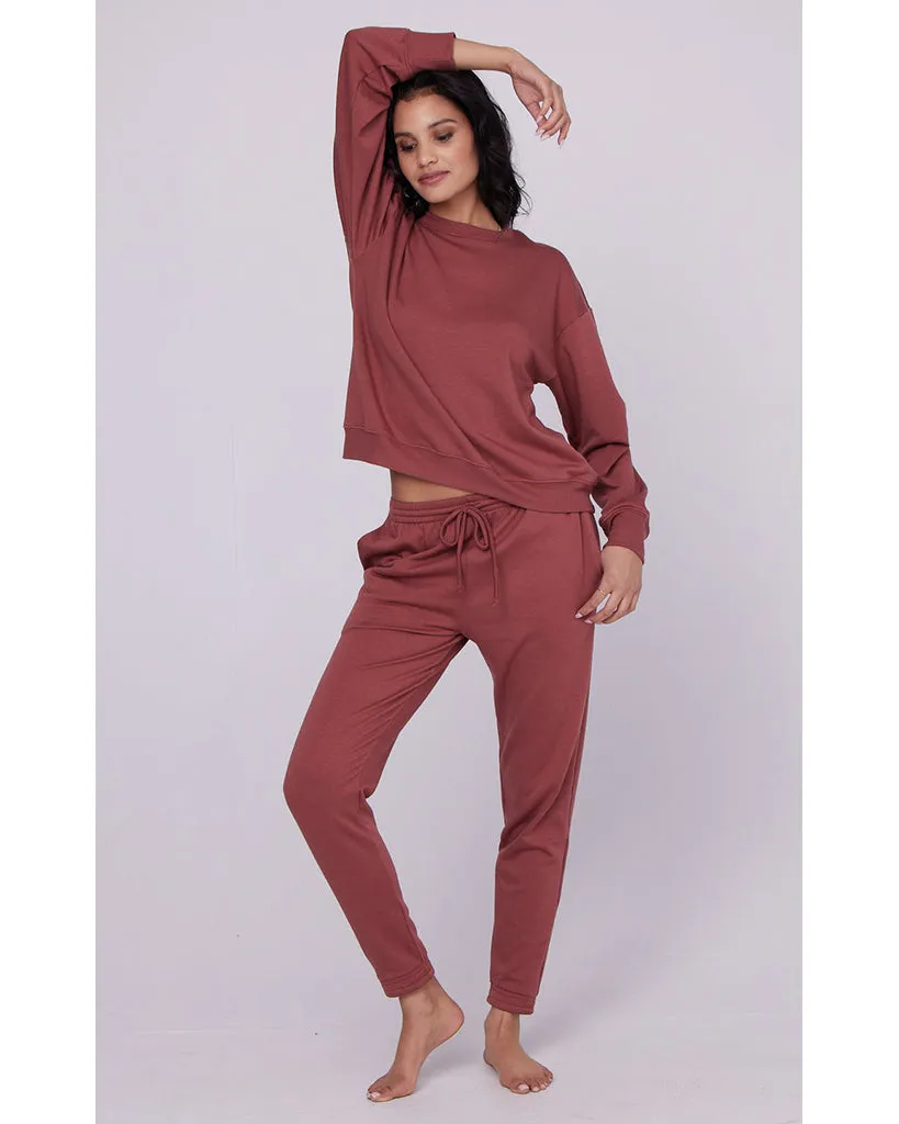 Onzie Cozy Sweatpants - 2298 - Womens - Warm Pinecone Fleece