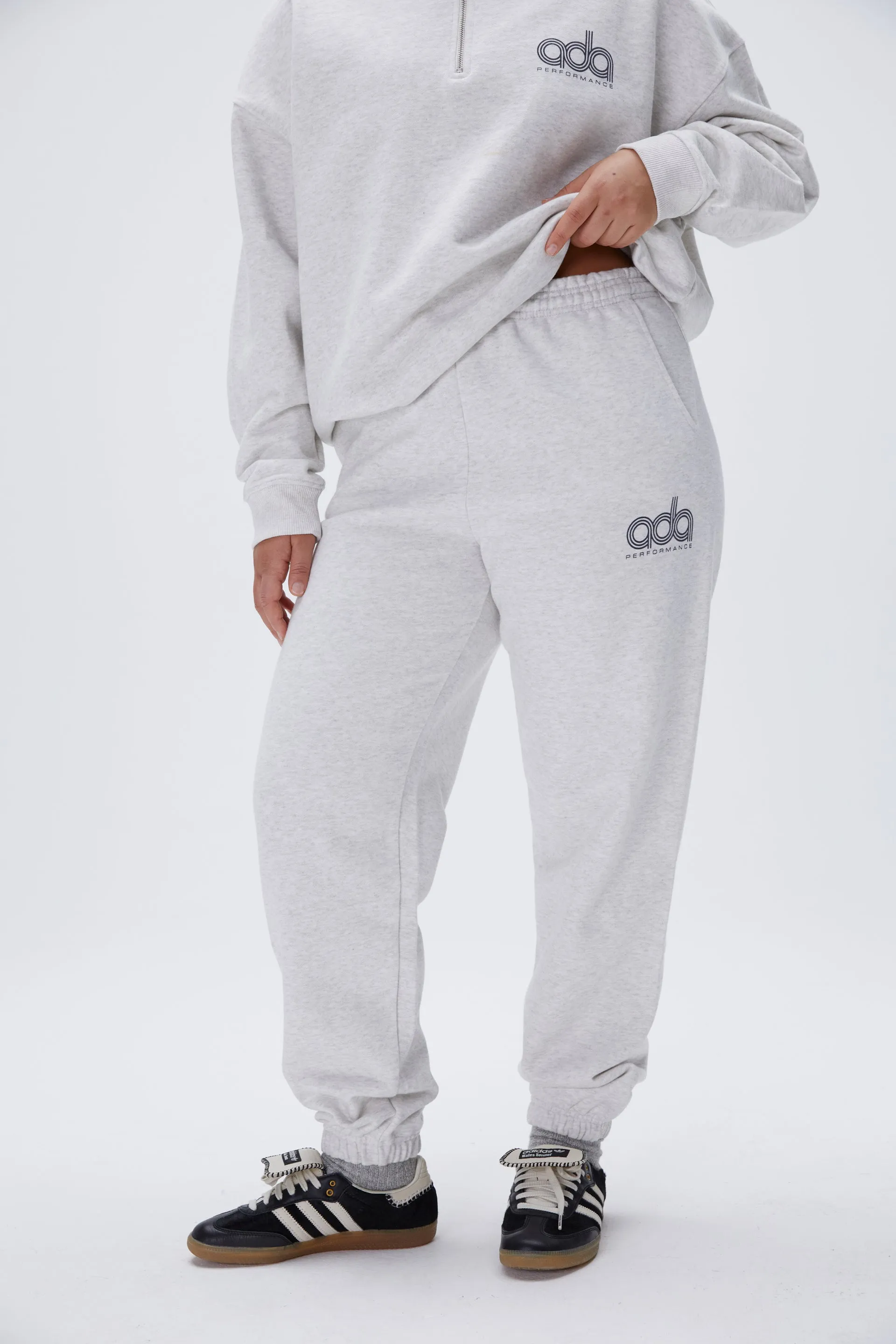 Performance Sweatpants - Light Grey Melange