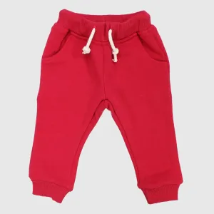 Plain Unisex Fleeced Sweatpants