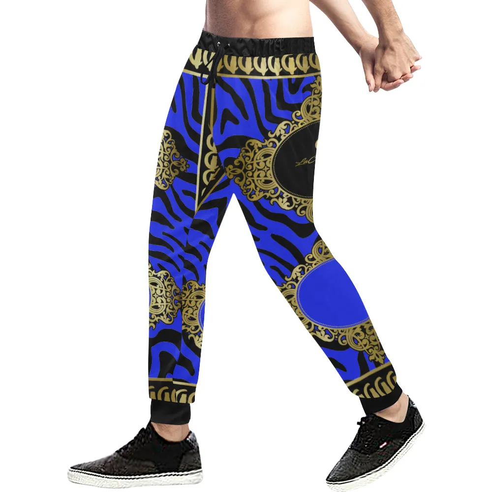 PRIVILEGE BLUE Men's All Over Print Sweatpants