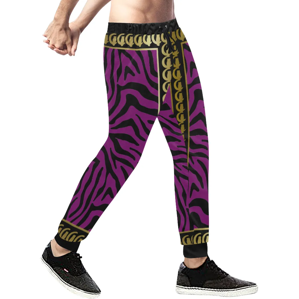 PRIVILEGE Z GRAPE Men's All Over Print Sweatpants