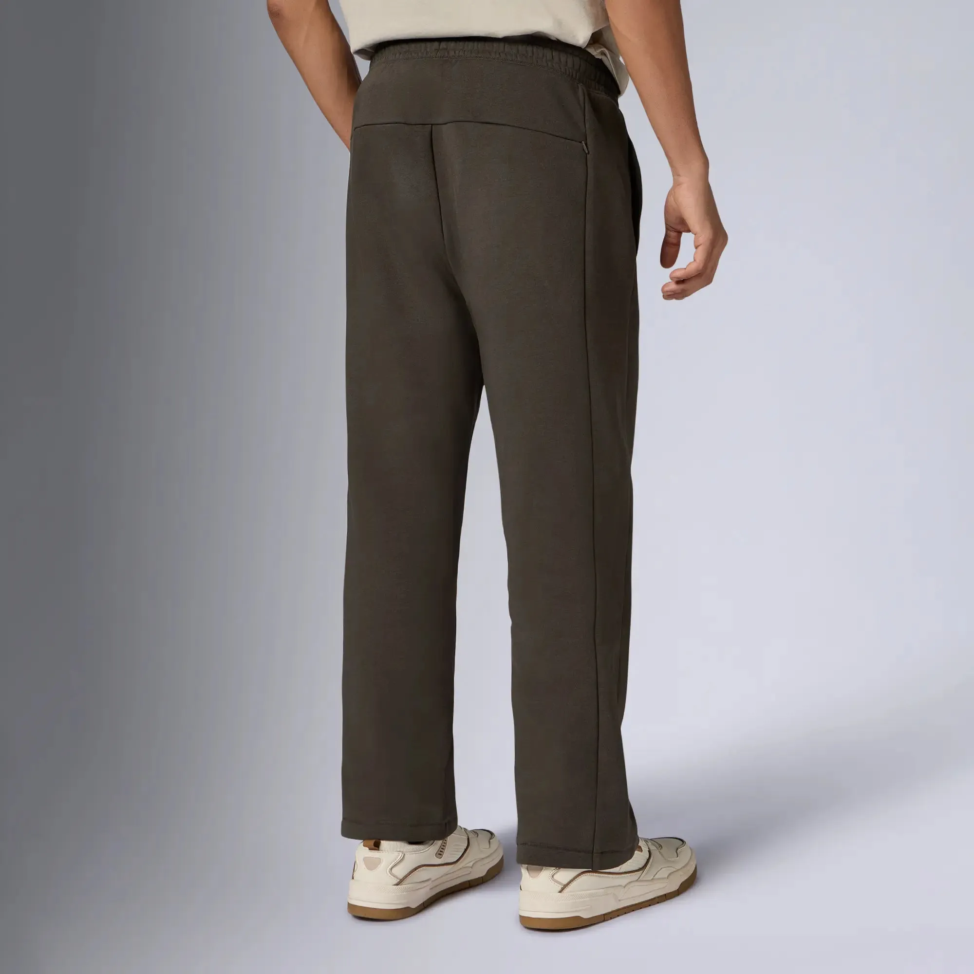 Pulse French Terry Cotton Blend Sweatpants Malt Brown