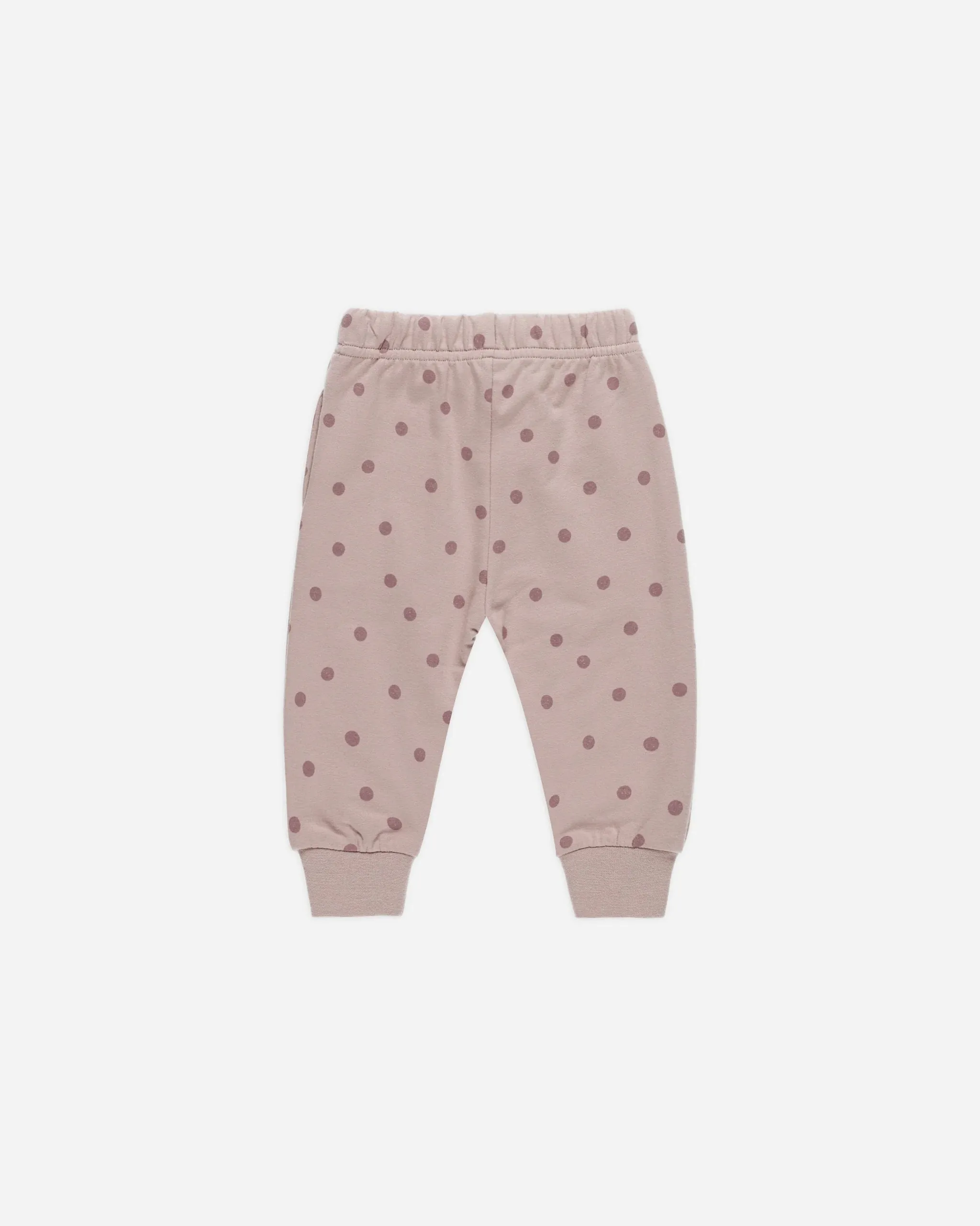 Relaxed Sweatpants (Polka Dots)