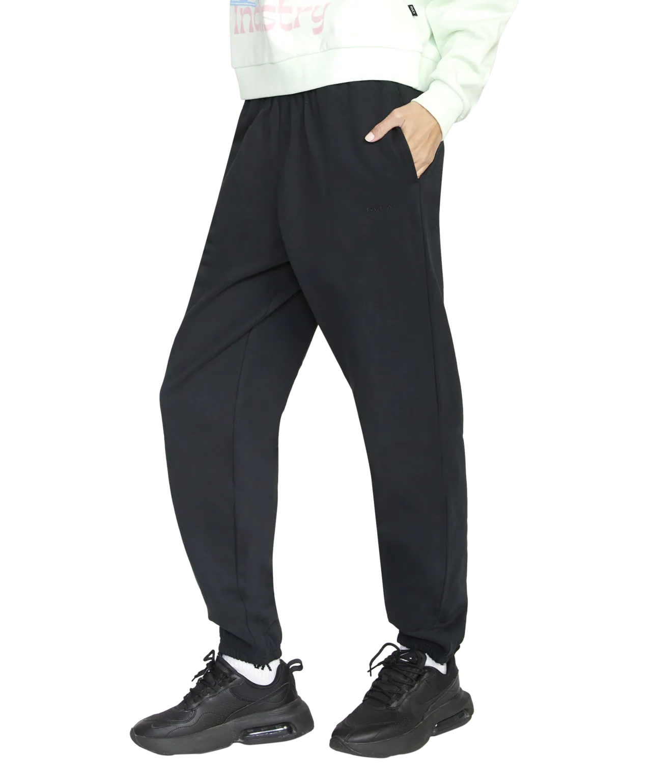 RVCA PTC Sweat Pants-RVCA Black