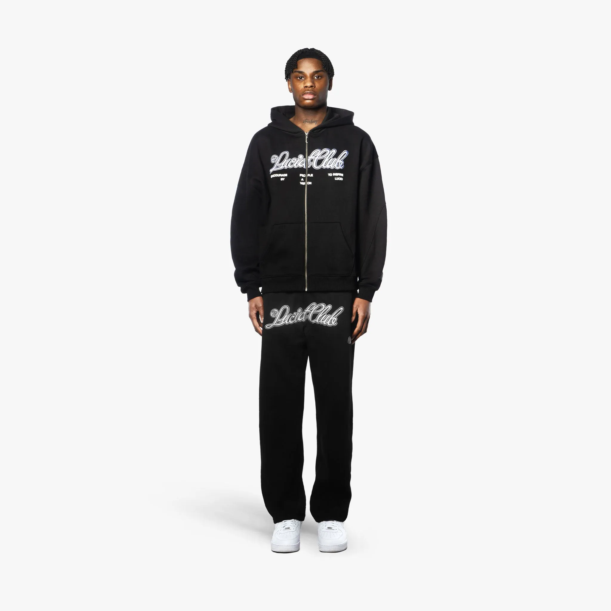 Script Logo Sweatpants Black