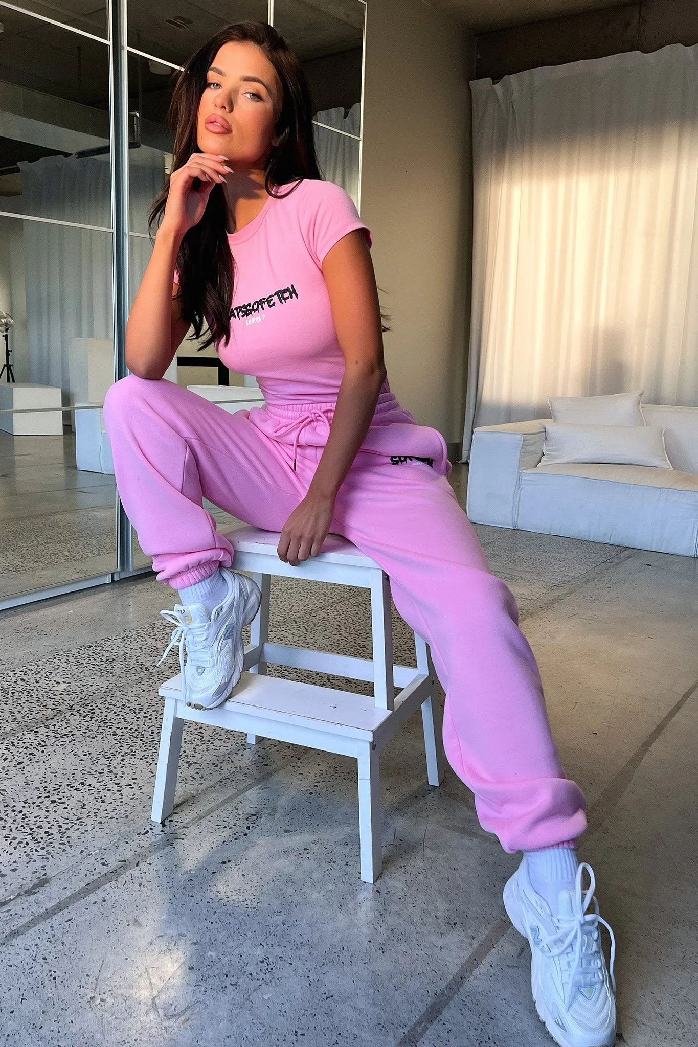 Series 7 Sweatpants - Pink