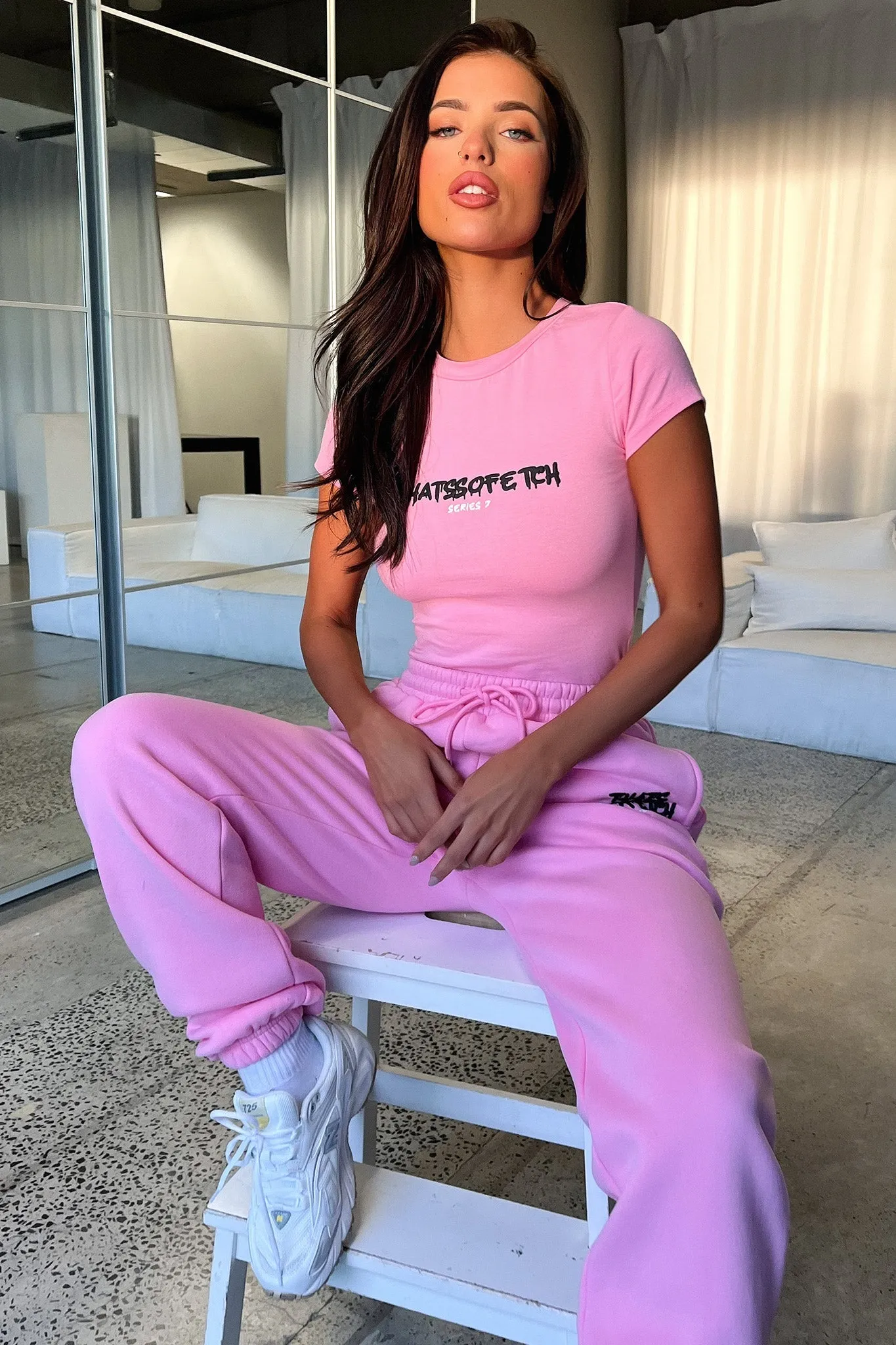 Series 7 Sweatpants - Pink