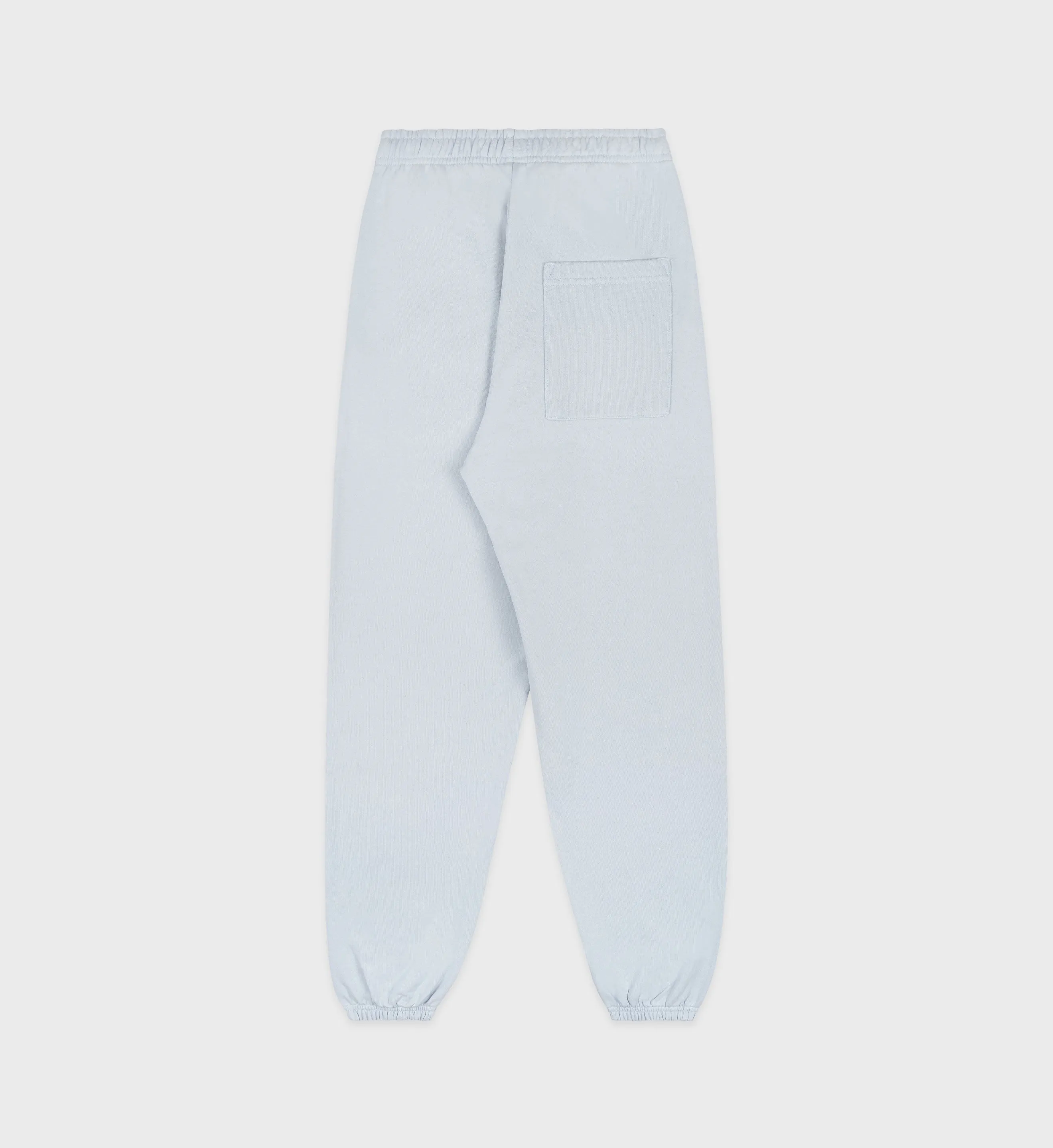 Serif Logo Sweatpant - Baby Blue/White