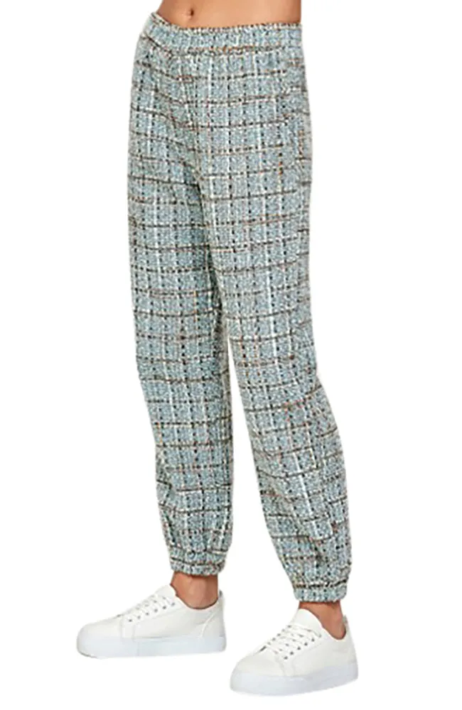 Signature 8 Women's Tweed Jogger Pants