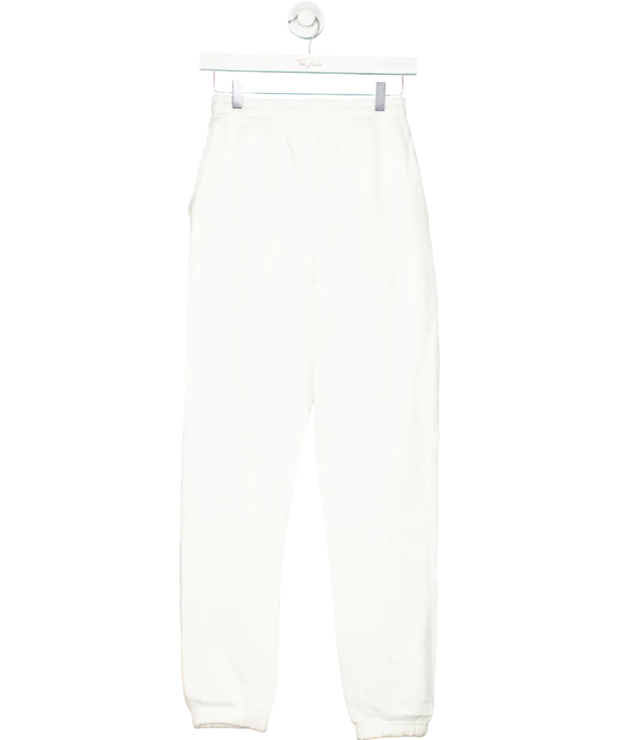 Six Stories White Bride Statement Sweatpants UK XS