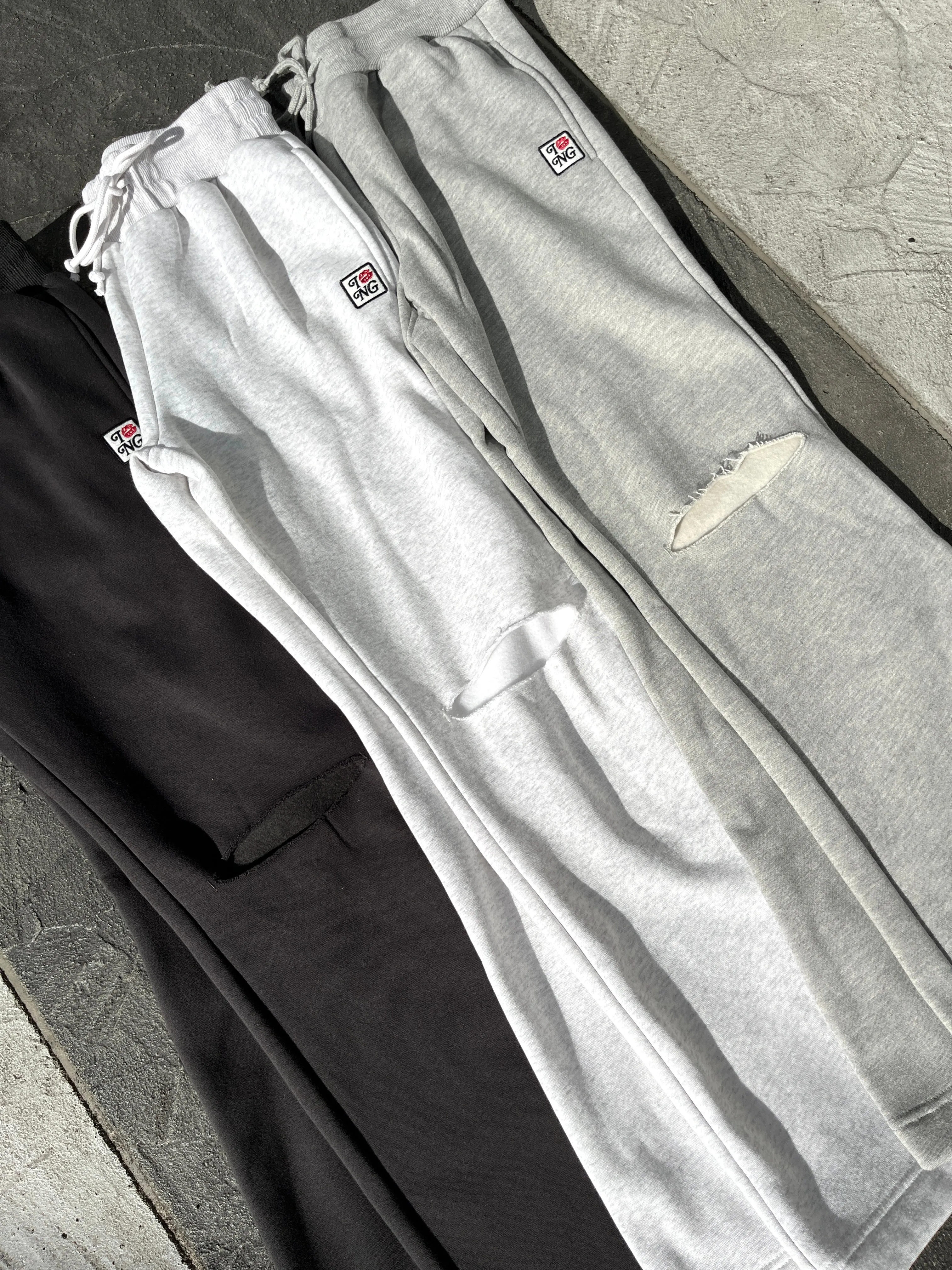 slit sweatpants