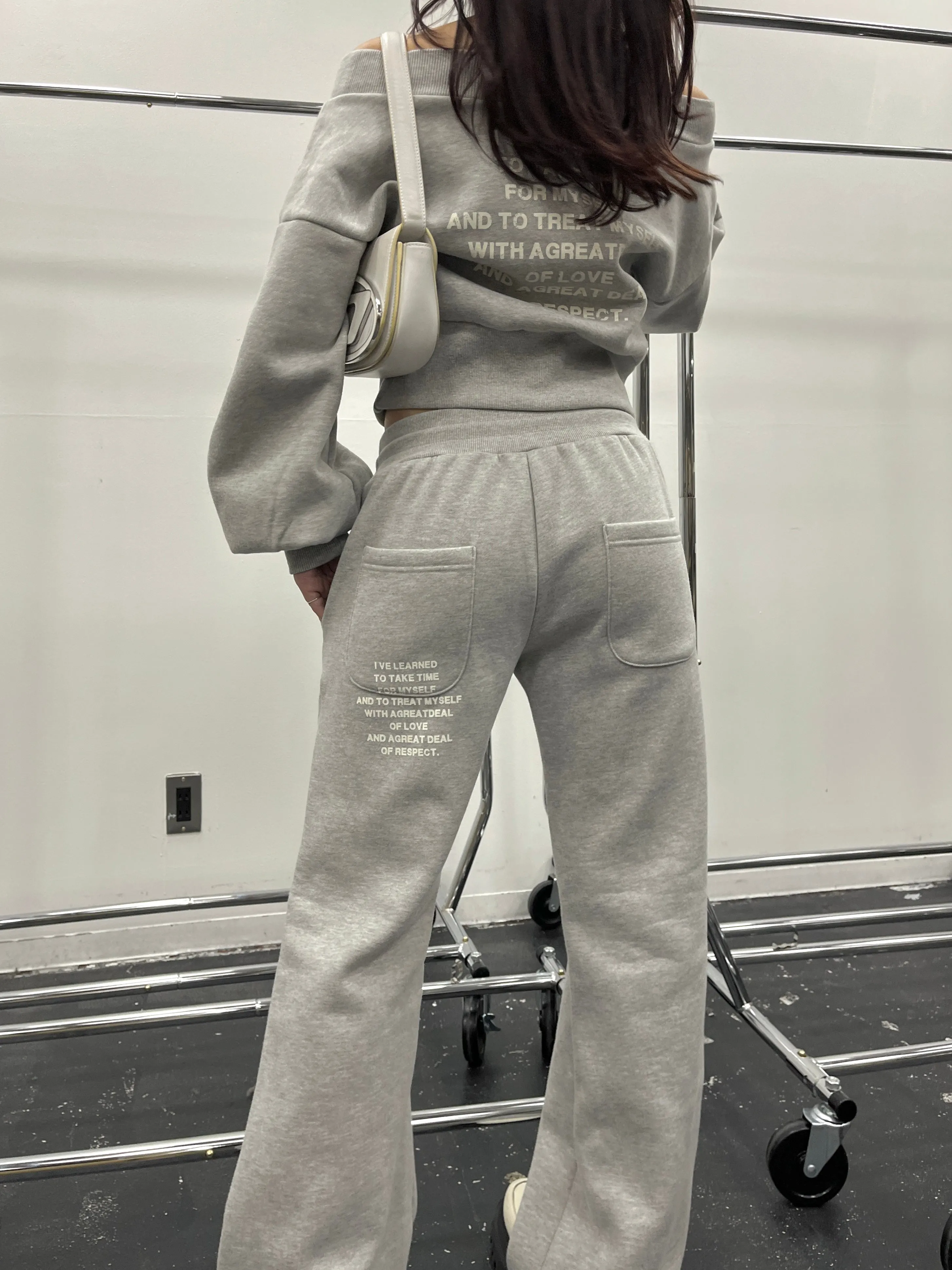 slit sweatpants