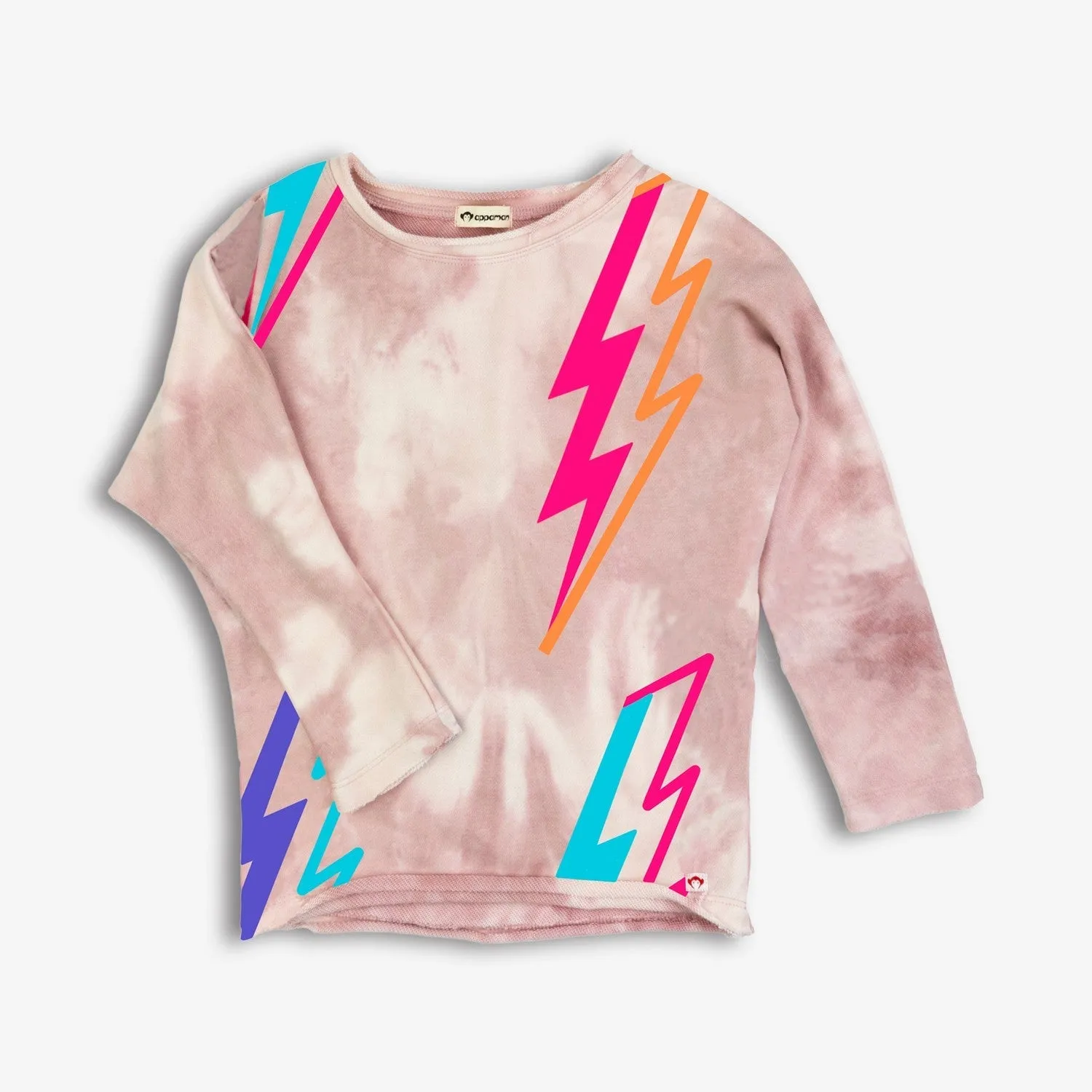 Slouchy Sweatshirt | Lightning Bolt