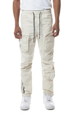 Smoke Rise Men's Utility Printed Utility Nylon Joggers