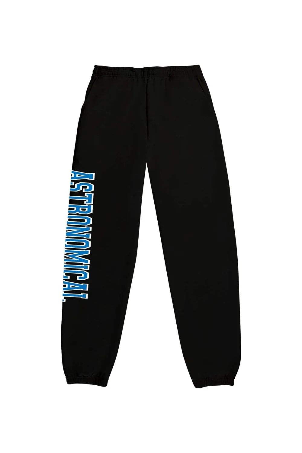 SnarkyMarky 'Astronomical' Black Sweatpants