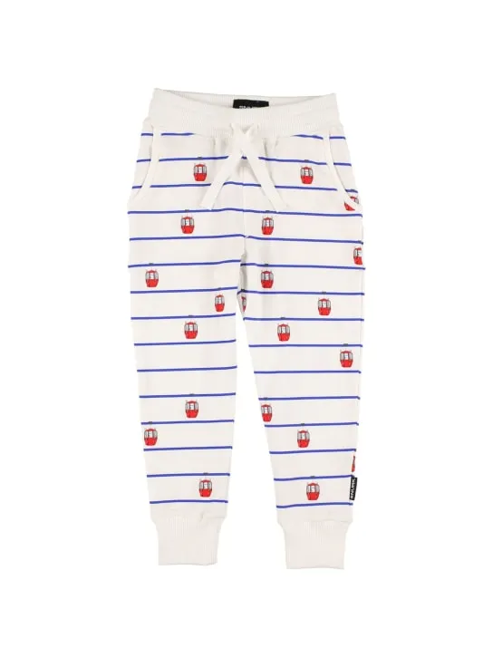 Snurk   Skilift print organic cotton sweatpants 