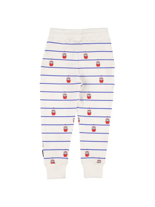 Snurk   Skilift print organic cotton sweatpants 