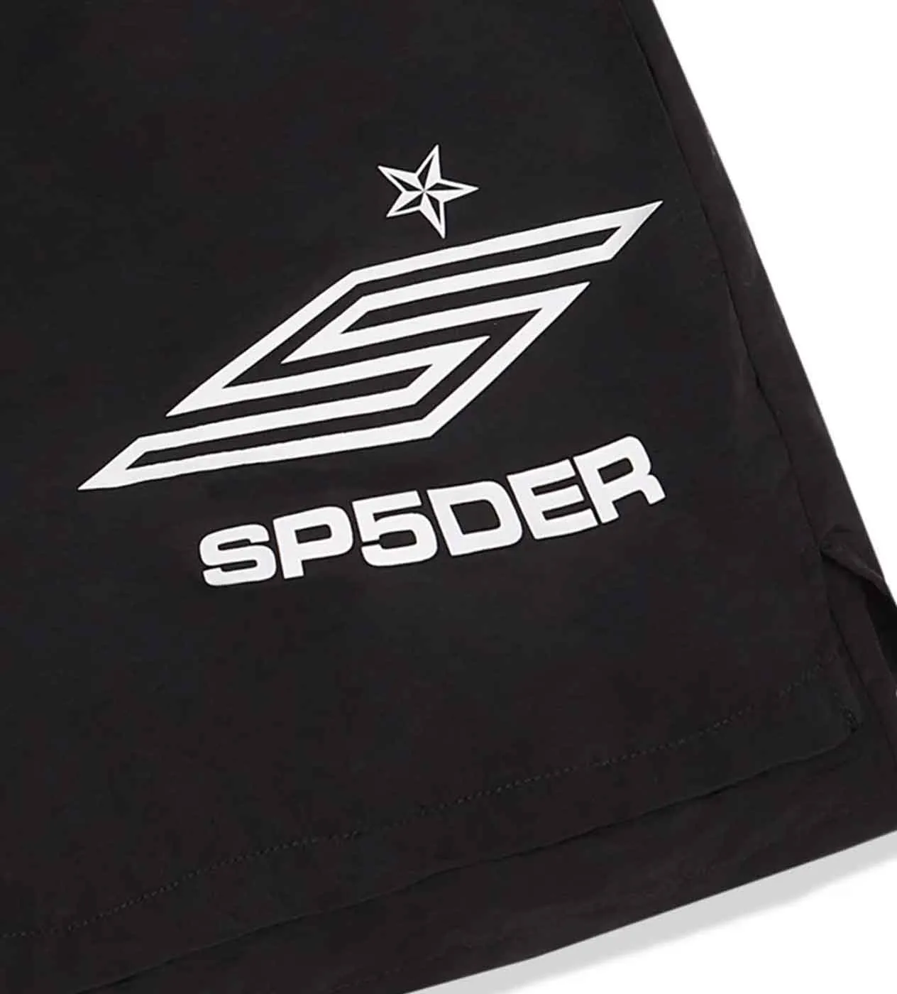 Sp5der Pro Double Layer Shorts Black