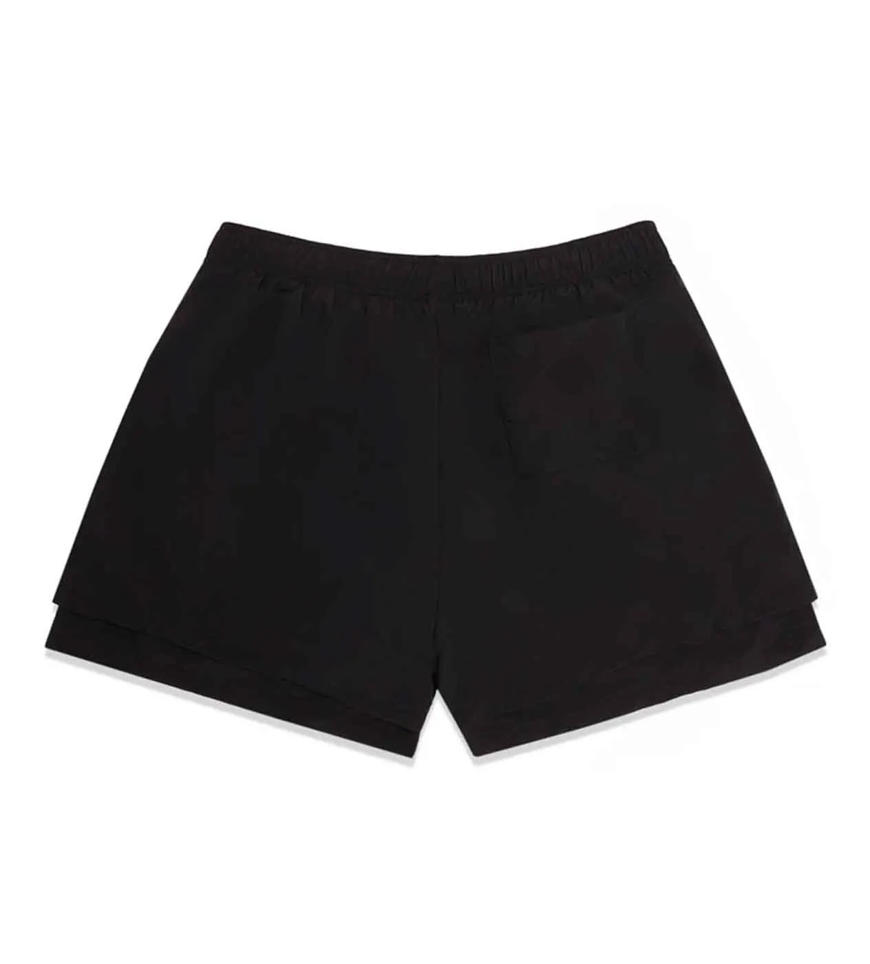 Sp5der Pro Double Layer Shorts Black