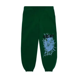 Sp5der Web Sweatpants Hunter Green