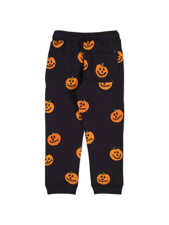 Stella McCartney Kids   Printed organic cotton sweatpants 