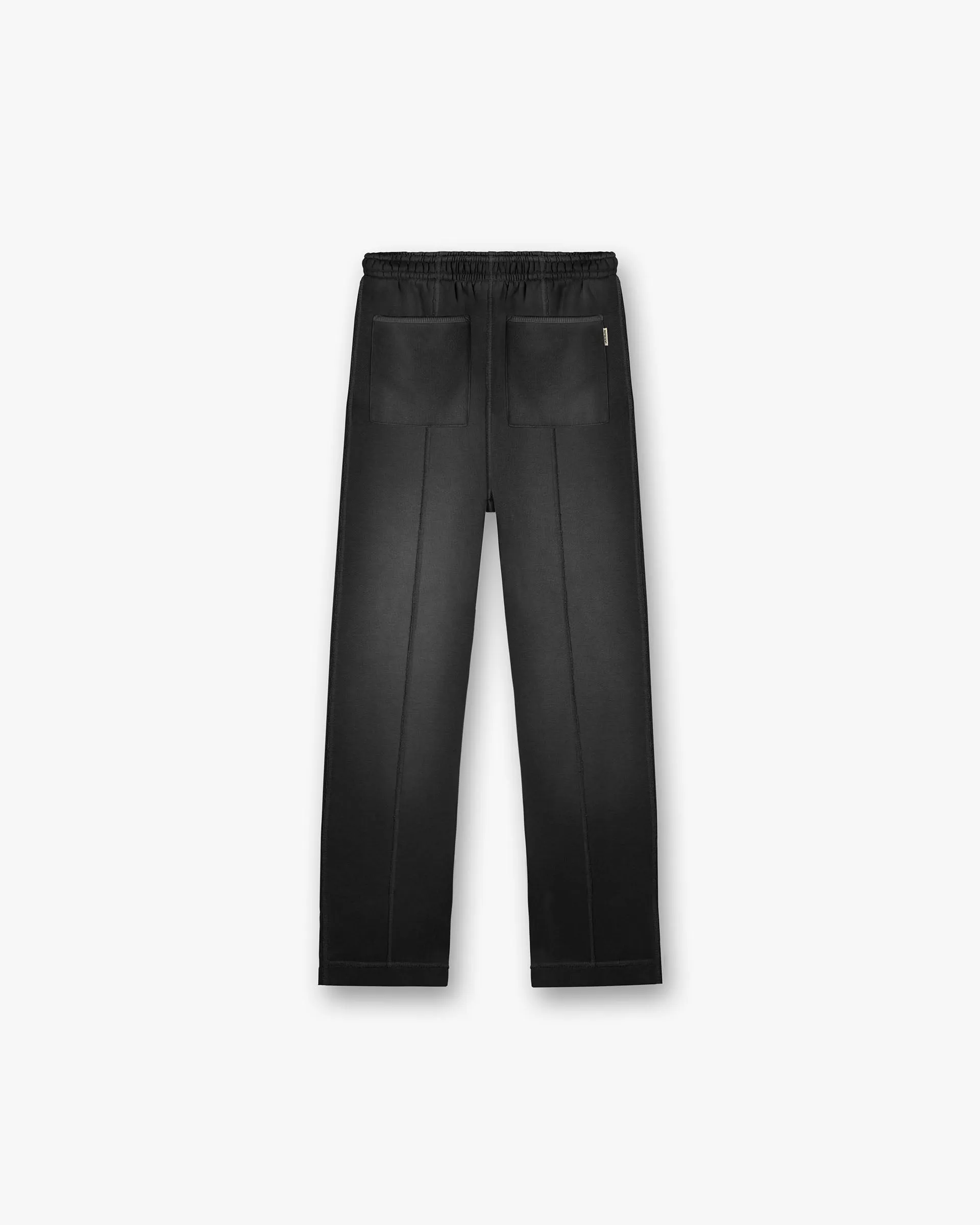 Stepped Hem Sweatpants - Stained Black