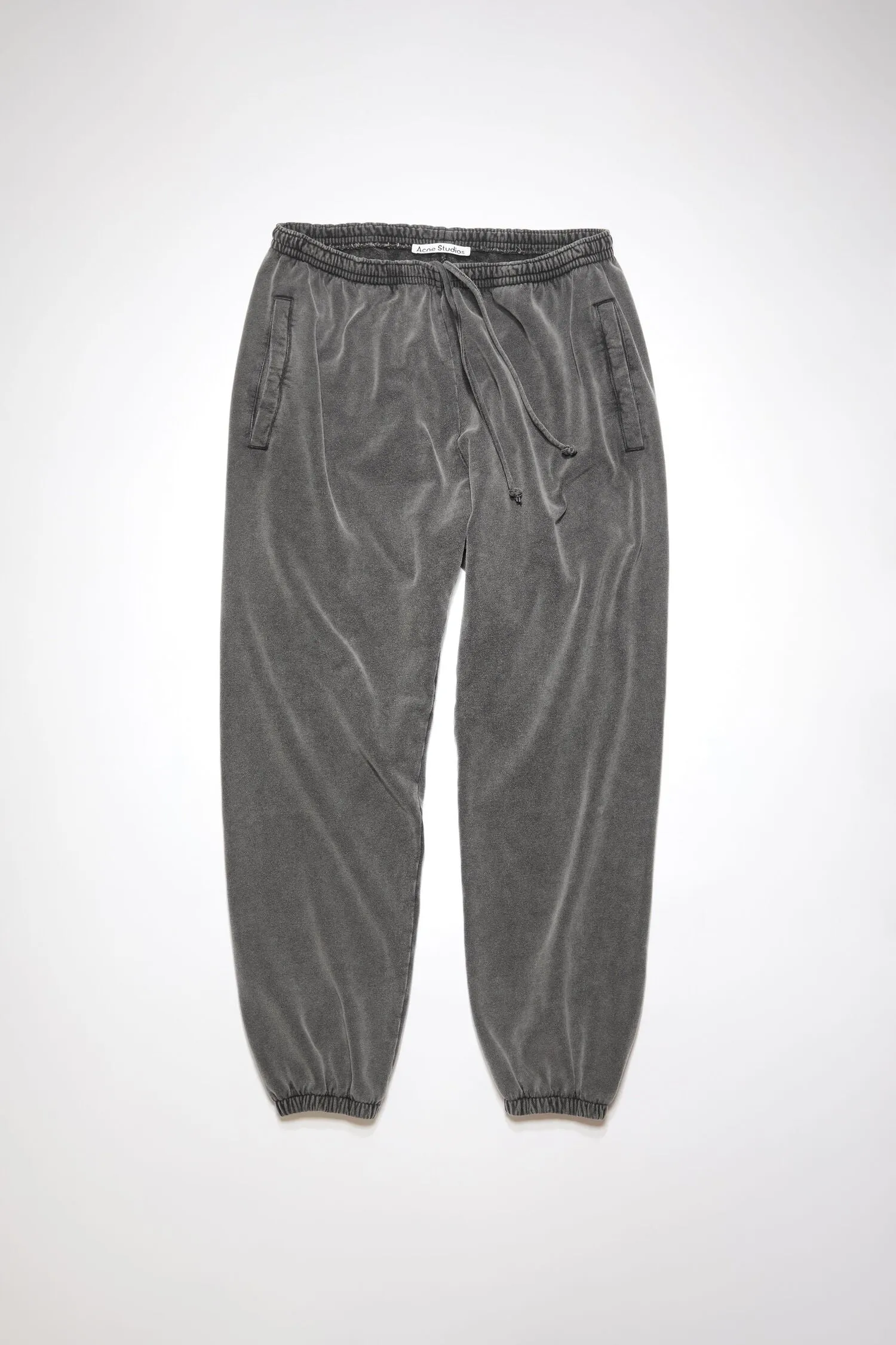 STONEWASH ELASTICATED SWEATPANTS