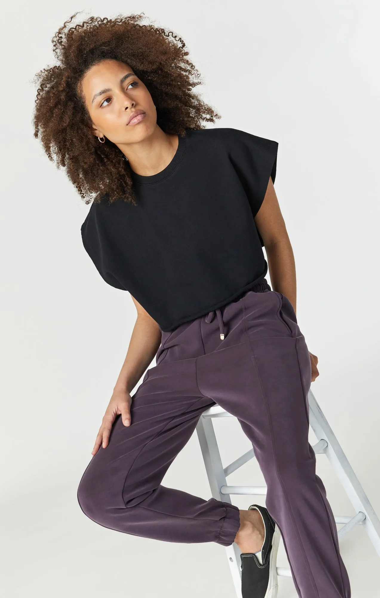 SWEATPANTS IN PLUM PERFECT