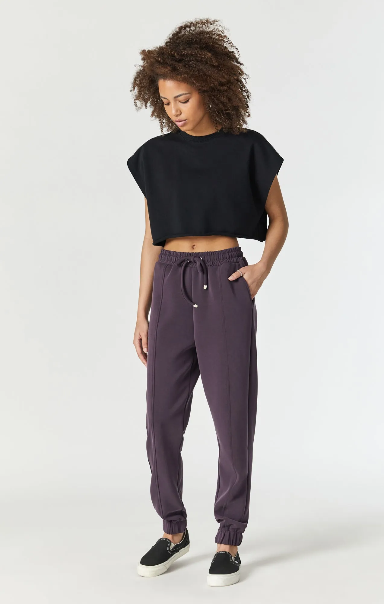 SWEATPANTS IN PLUM PERFECT