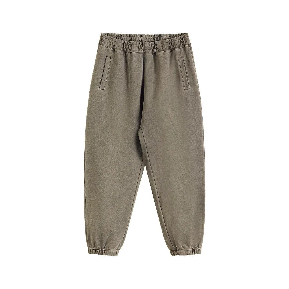 Sweatpants With Faded Effect