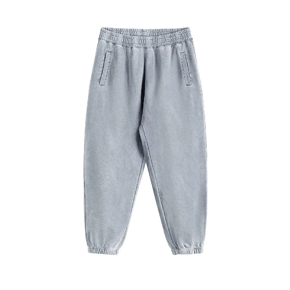 Sweatpants With Faded Effect