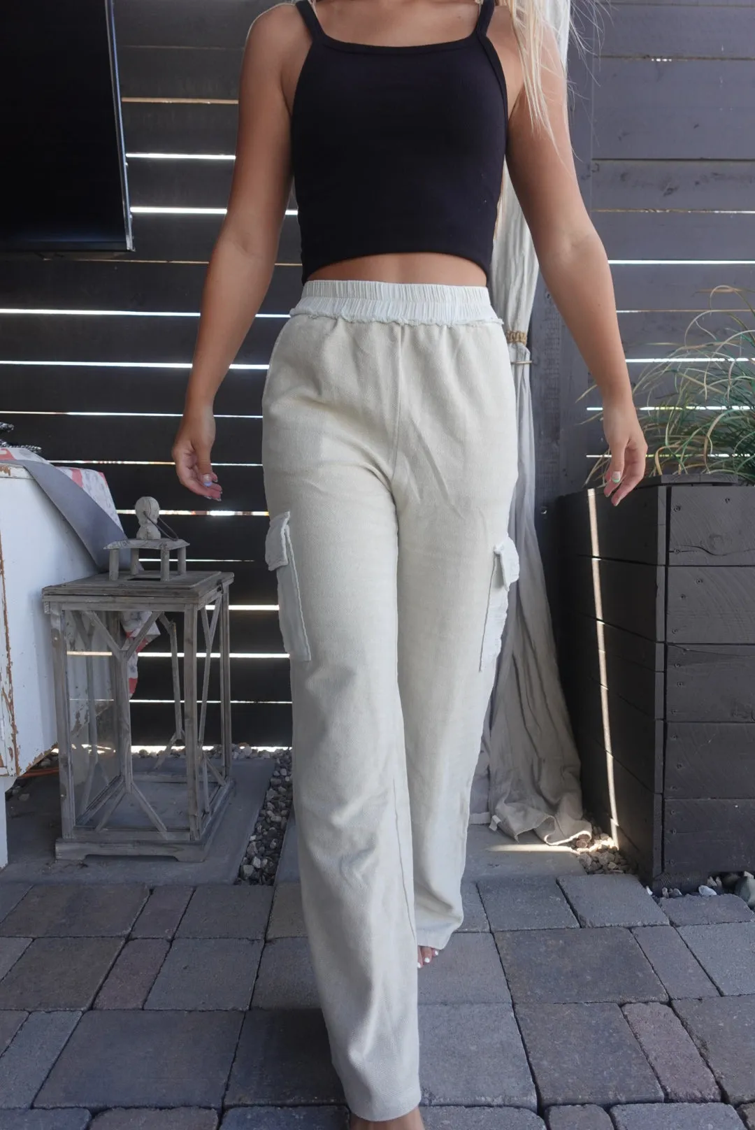 Tan Sweatpants