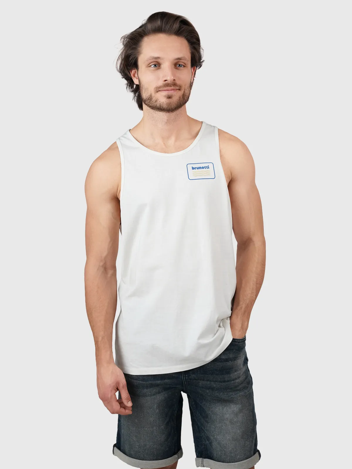 Taty Men Singlet | Off-White