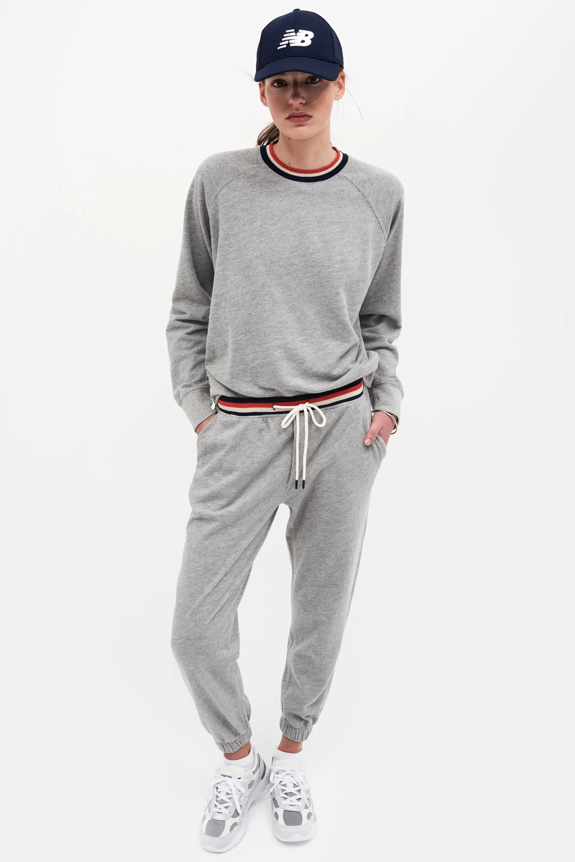 Tilda French Terry Sweatshirt, Light H. Grey