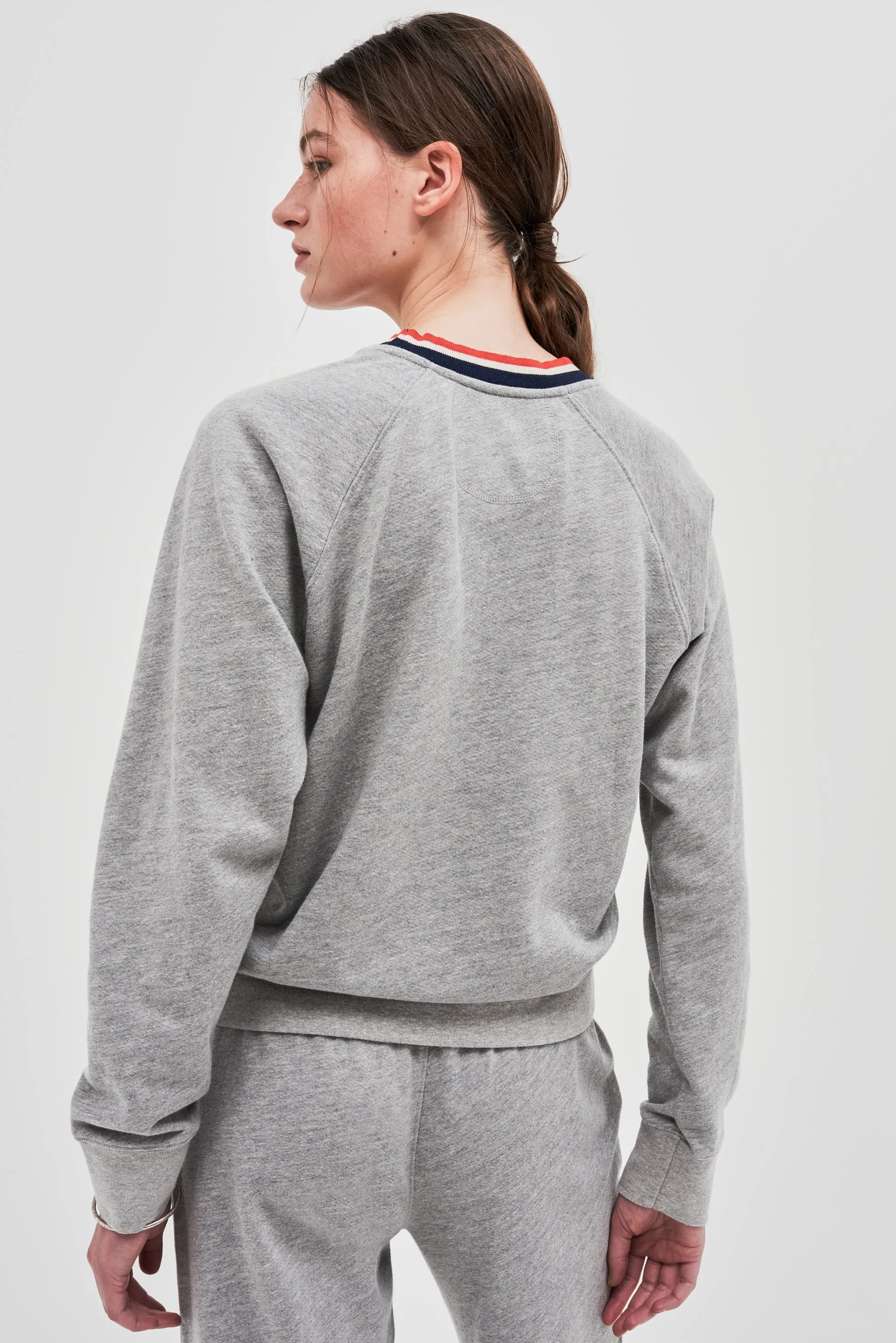 Tilda French Terry Sweatshirt, Light H. Grey