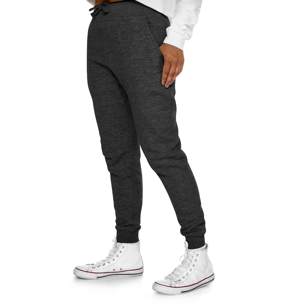 Unisex Fikafuntimes Logo Print Back Pocket Slim Fit Jogger Pants