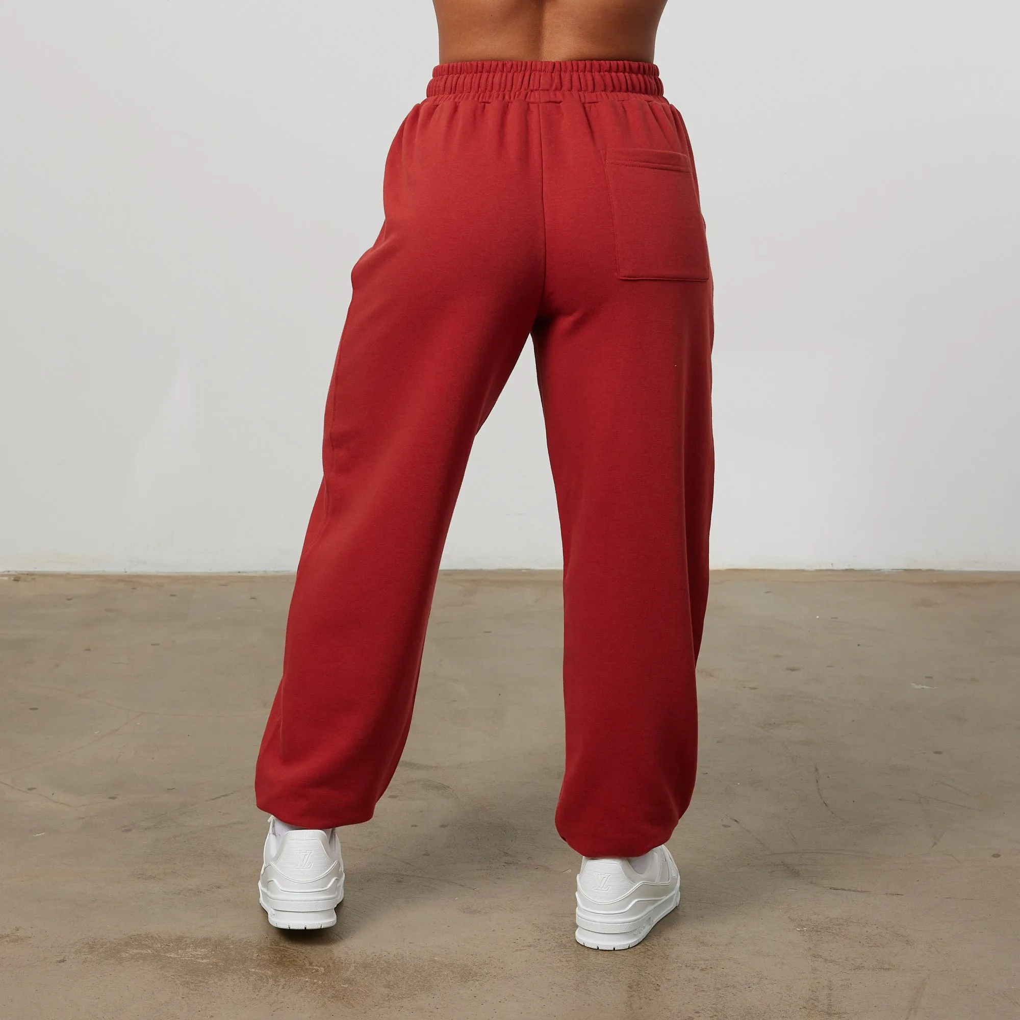 Vanquish Enhance Chilli Red Oversized Sweatpants