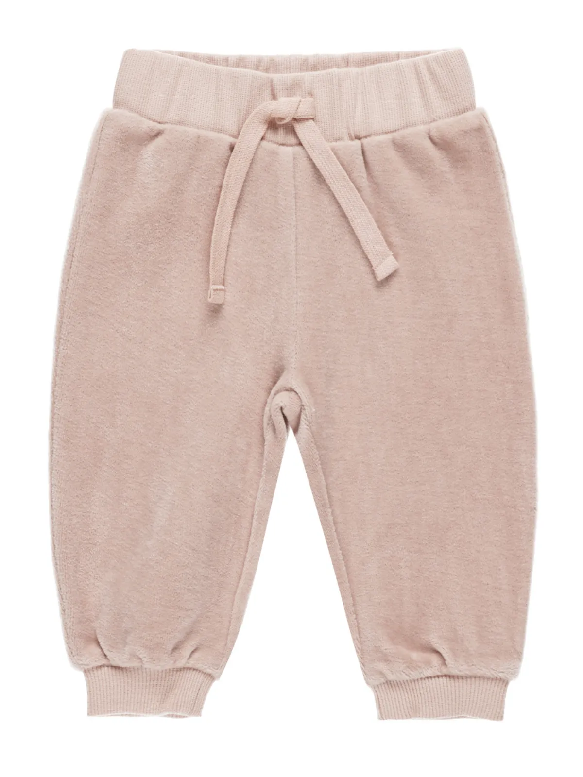 Velour Relaxed Sweatpant, Blush