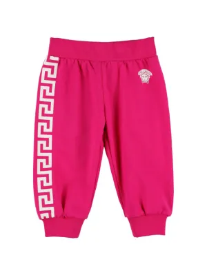 Versace   Cotton blend sweatpants 