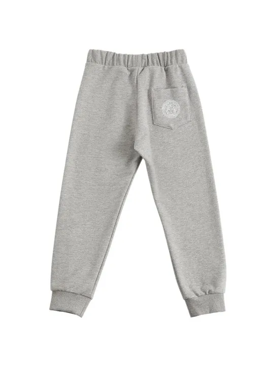 Versace   Greca print cotton sweatpants 