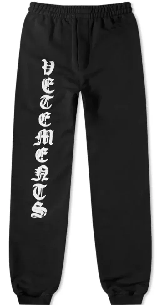 Vetements Anarchy Logo Sweatpants