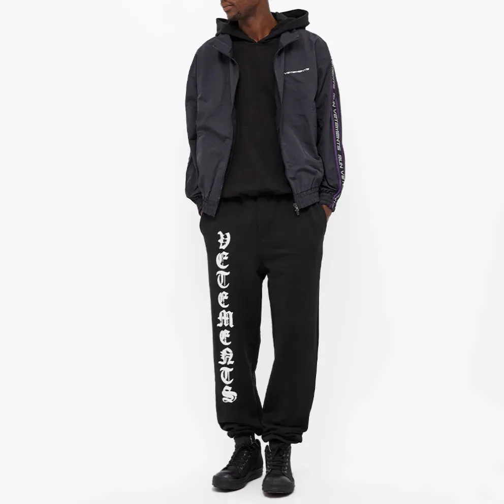 Vetements Anarchy Logo Sweatpants