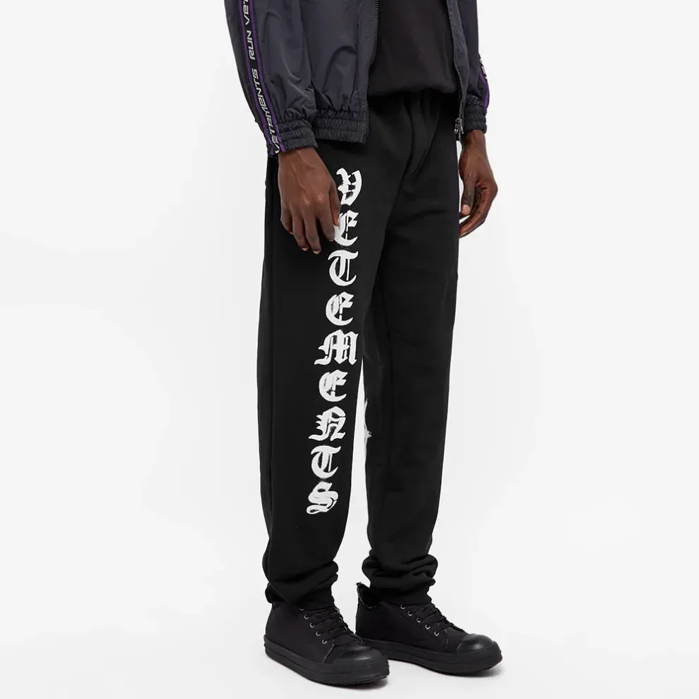 Vetements Anarchy Logo Sweatpants