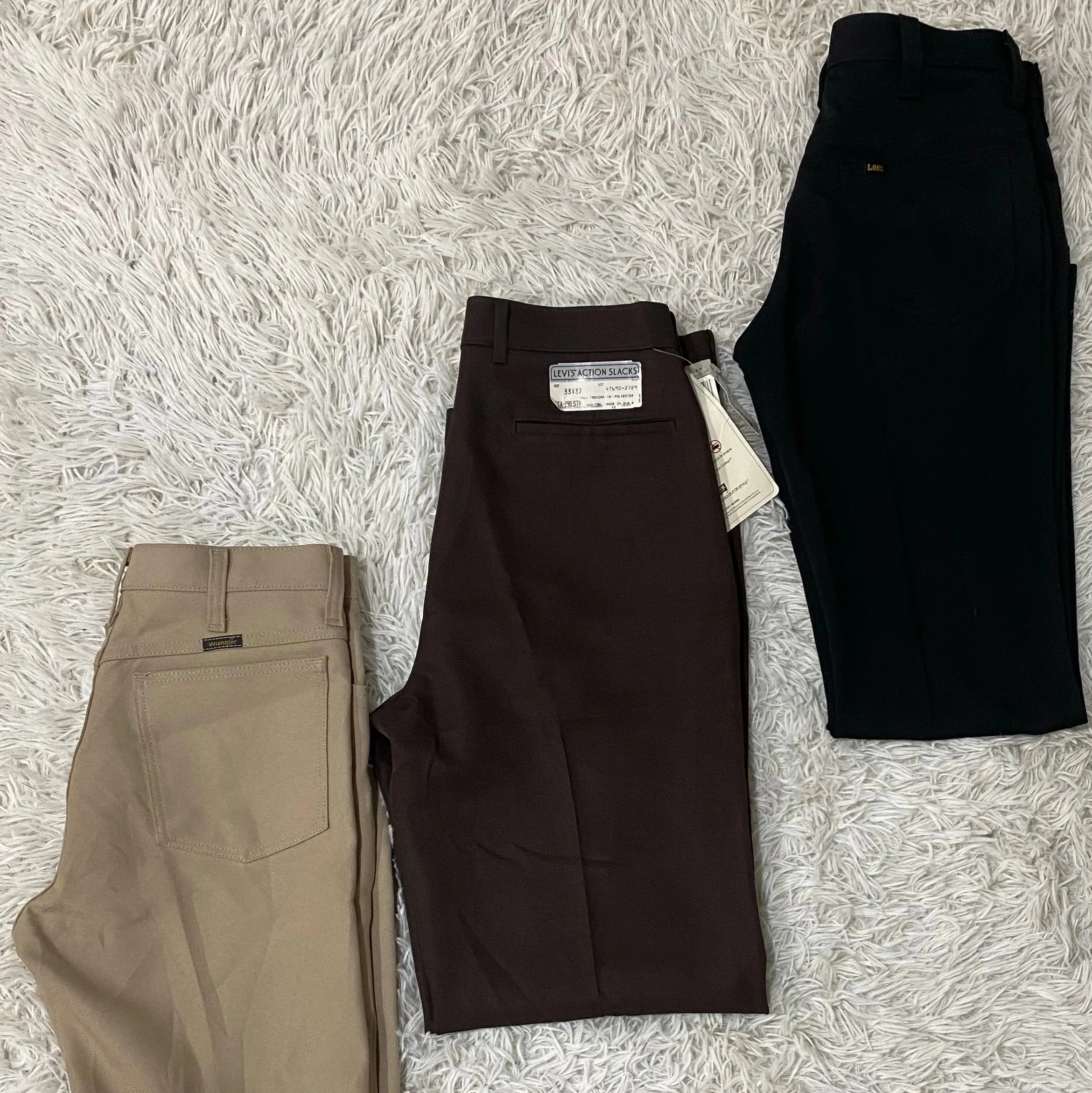 Vintage LLW Polyester Pants-33 pieces