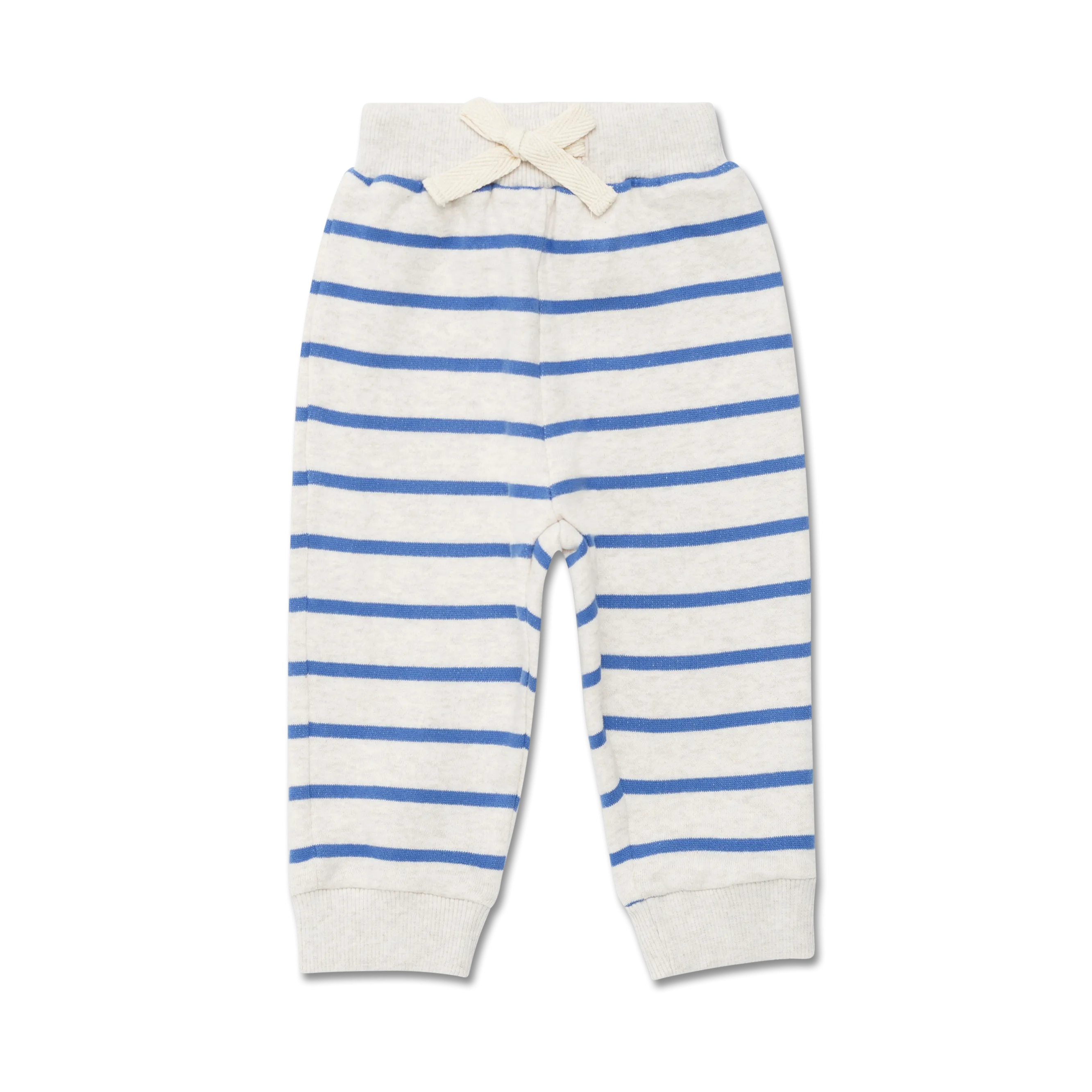 Wander   Wonder Blue Stripe Baby Sweatpants